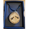 Necklace - Wood-burned Broken Arrow
